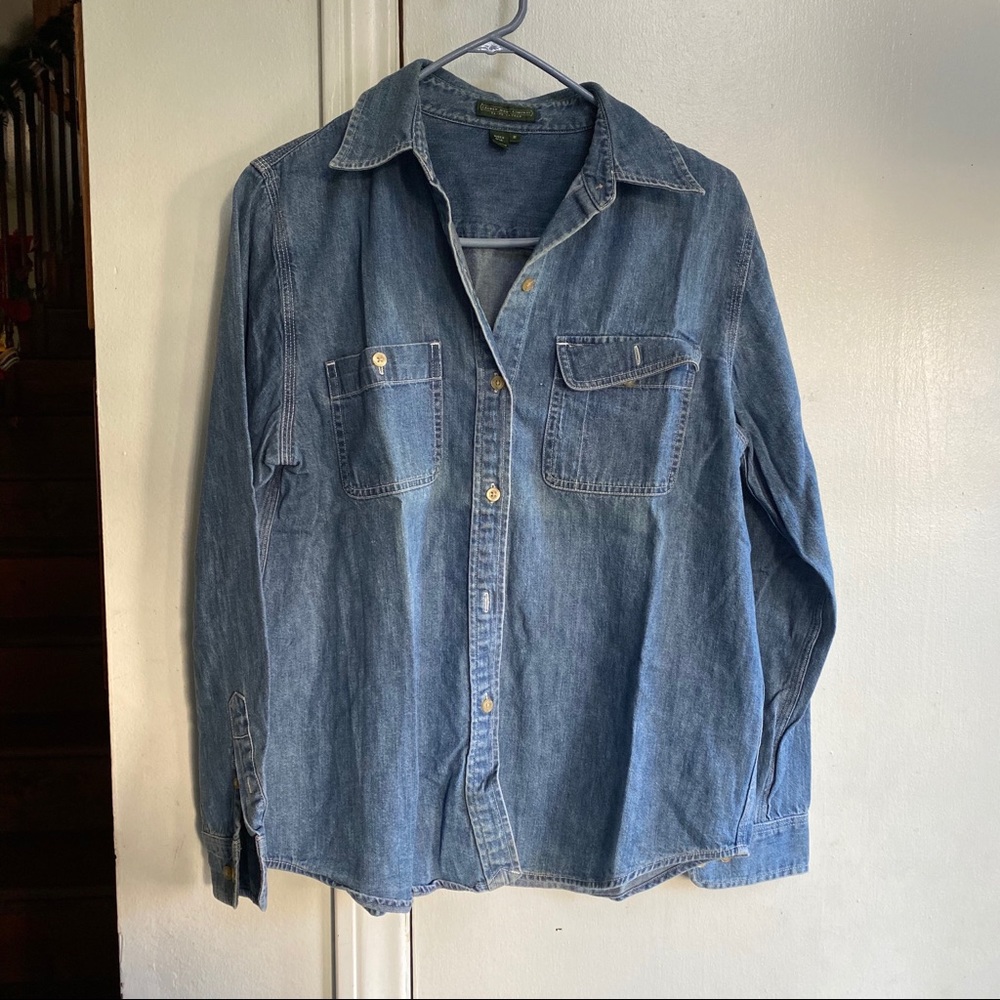Ralph Lauren Vintage Denim Button Up